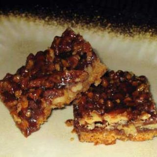 honey pecan bars