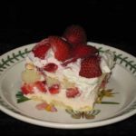 White Chocolate Strawberry Tiramisu