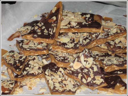 almond toffee