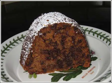 applesauce chocolate chip cake