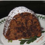 Applesauce Chocolate Chip Cake