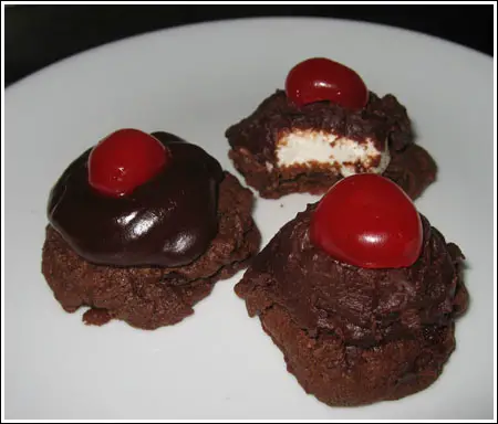 Chocolate Sundae Cookies