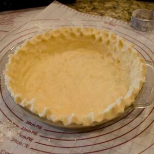 Good pie crust recipe which can be blind baked or par baked