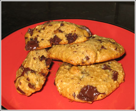 White Bean Chocolate Chip Cookies