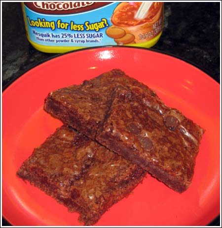 Brownies Made With Nesquik Cookie Madness