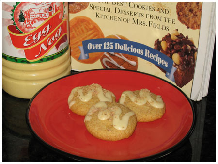 Eggnog Cookies