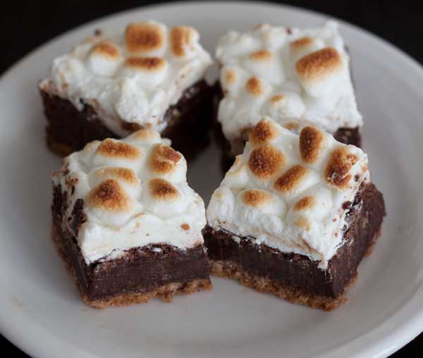 8 Inch Pan S'mores Brownies