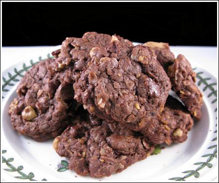Chocolate Coconut Crunchers - Cookie Madness