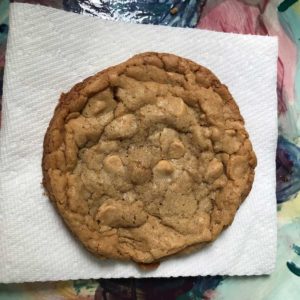 Big Flat Peanut Butter Cookies