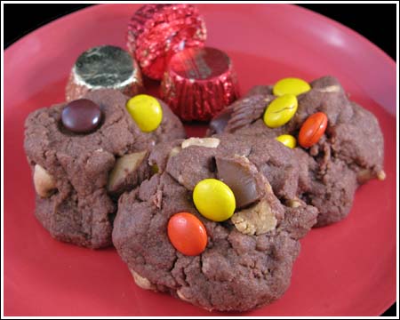 Lara's Double Chocolate Peanut Butter Cookies
