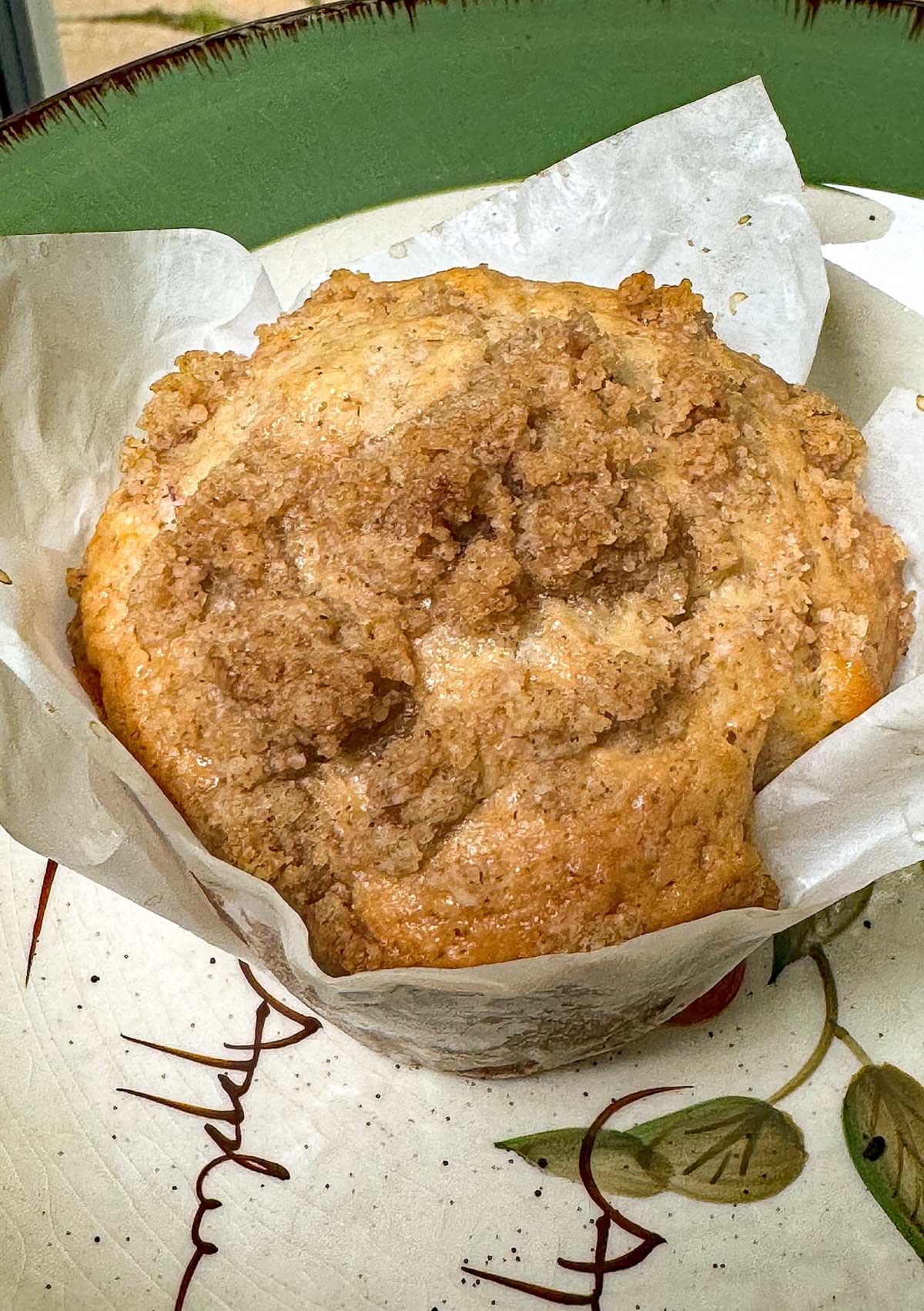 New Apple Oat Muffins recipe improved with sour cream in the batter.