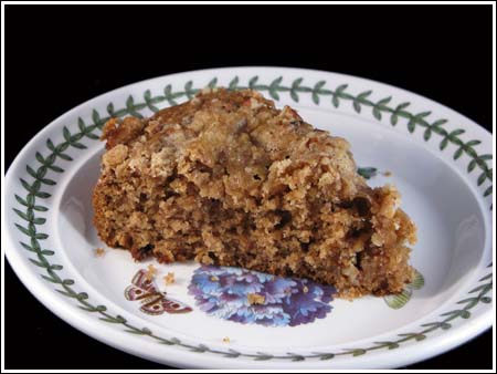 Applesauce Streusel Cake