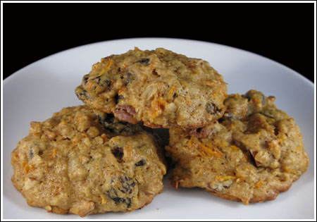 Carrot Cake Breakfast Cookies