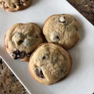 Matzo Meal Chocolate Chip Cookies for Passover.