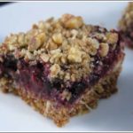 blueberry oat bars