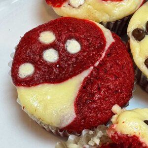 Red Velvet Cheesecake Cups for Valentines Day