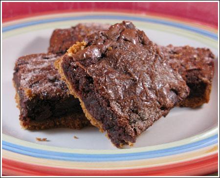 Mexican Chocolate Crunch Brownies