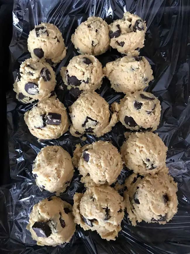 Chocolate Chip Cookies with pudding mix