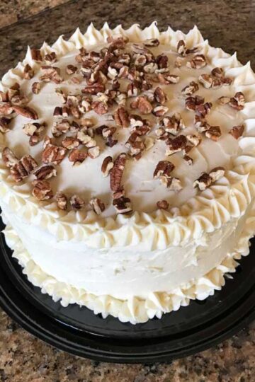 Southern Living Hummingbird Cake recipe with Cream Cheese Frosting.