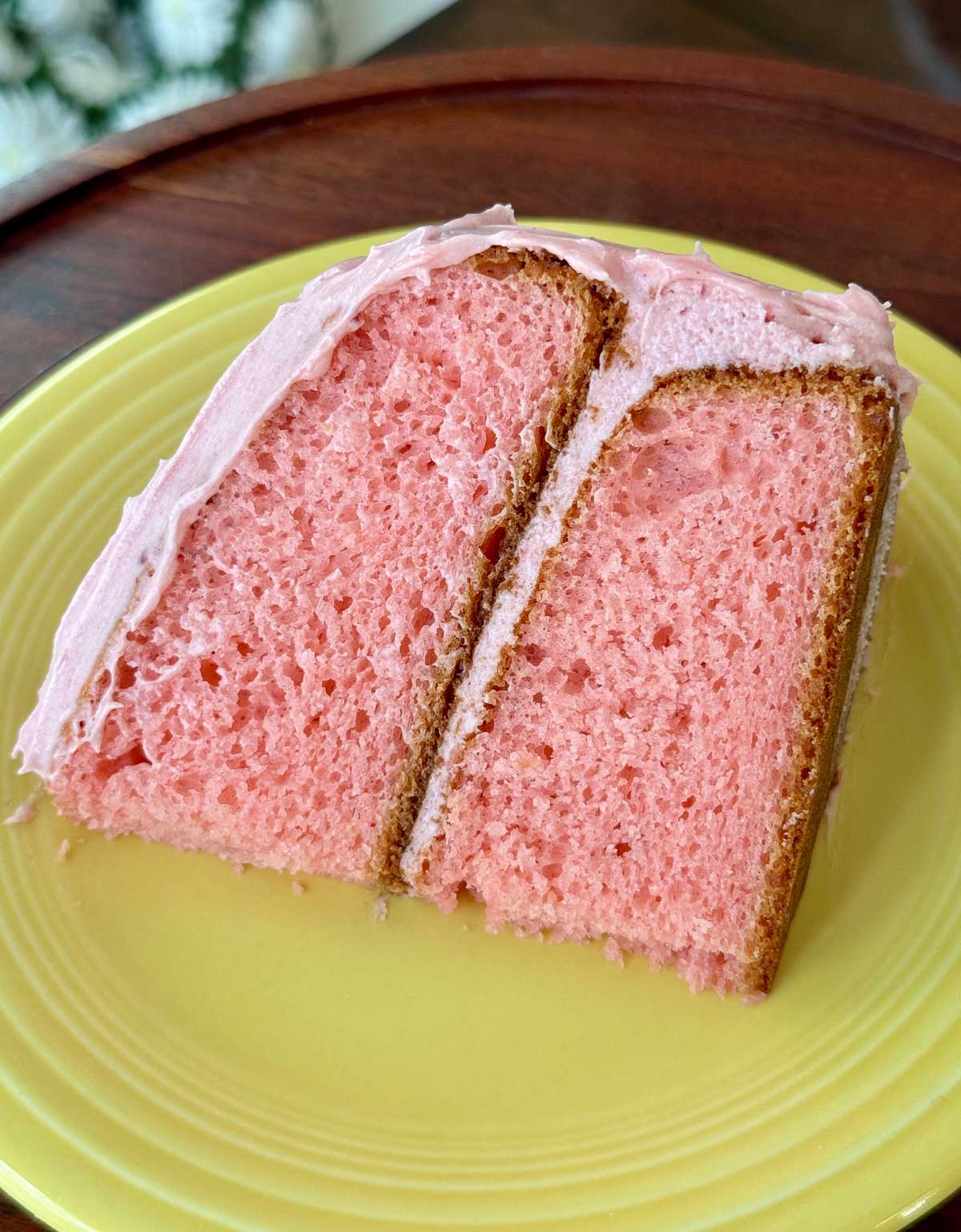 Pillsbury Moist Supreme Strawberry Layer Cake with Strawberry Cream Cheese Frosting