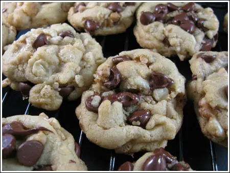 Chocolate Chip Cookies with Oil