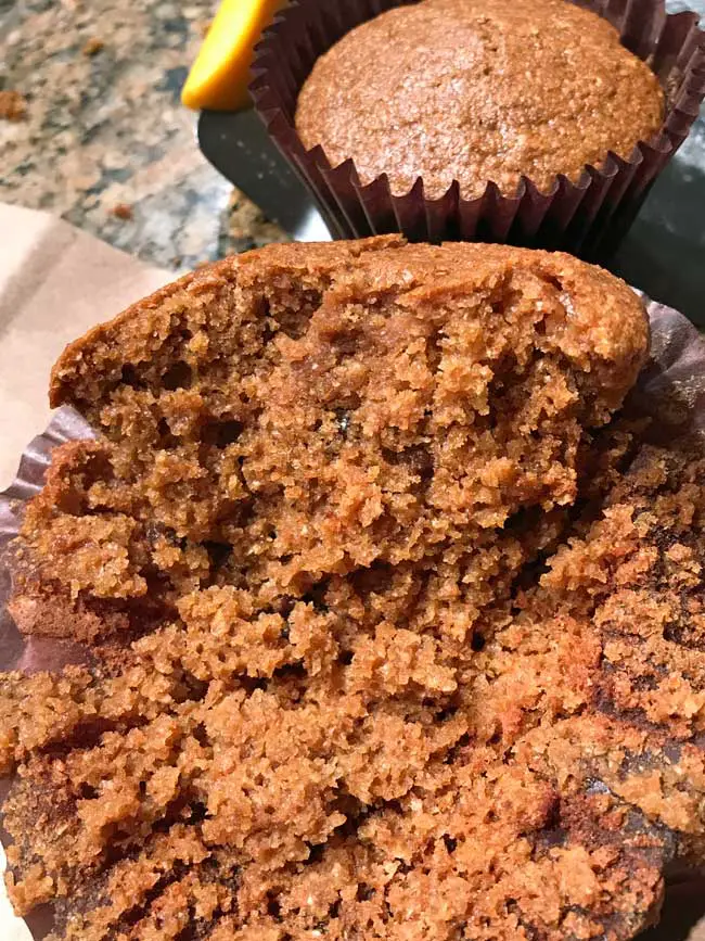 dark bran muffins