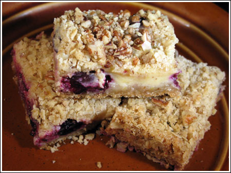 lemon-blueberry-bars Creamy Lemon Blueberry Bars