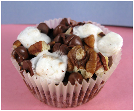 Rocky Road Brownie Muffin