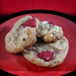 One Bowl White Chocolate Raspberry Cookies