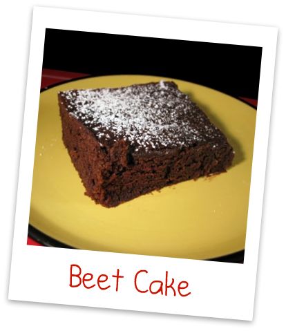 beet-cake-on-plate chocolate beet cake