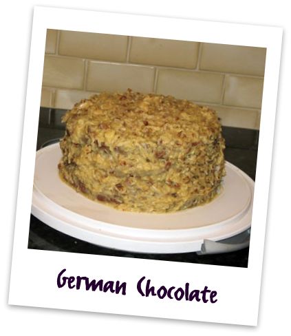 German Chocolate Cake recipe from the Dallas news.