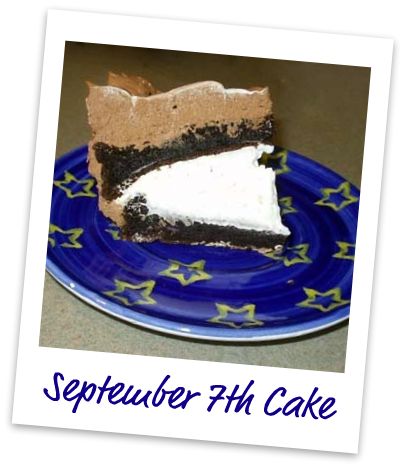 September 7th Cake