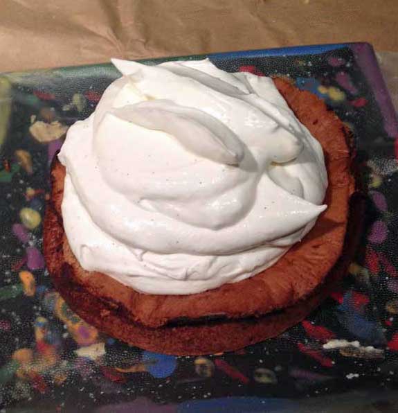 September 7th Cake using Maida's recipe