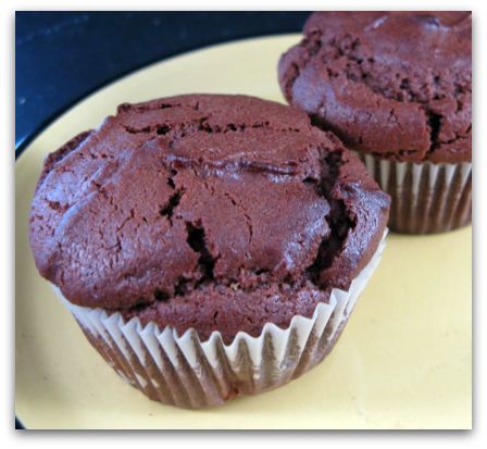 chocolate-muffins Chocolate Muffins With Sour Cream