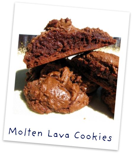 Molten Chocolate Cookies