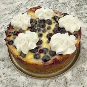 Nova Scotia Blueberry Cream Cake