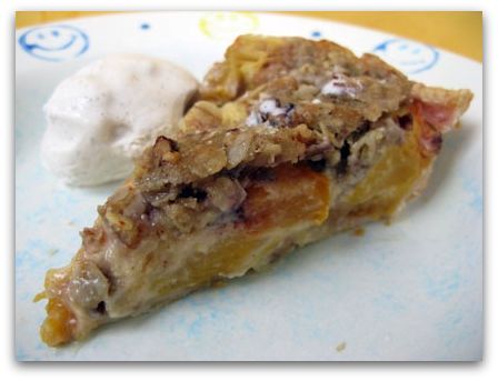 peach-pie-slice Dutch Peach Pie