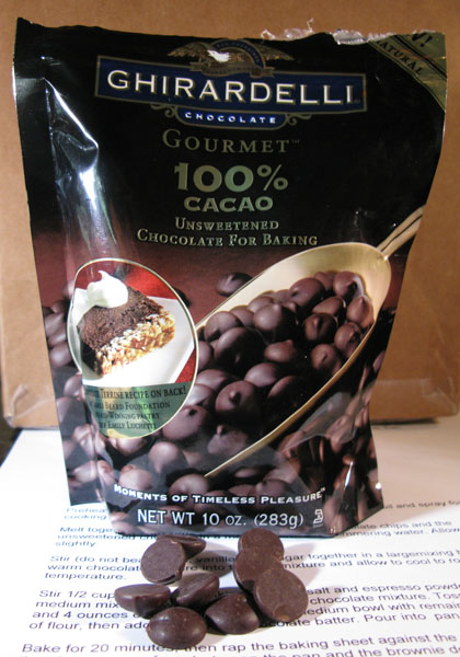 Ghirardelli unsweetened chocolate chips