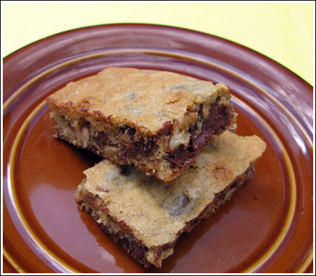 chocolatechipbars Chocolate Chip Bars