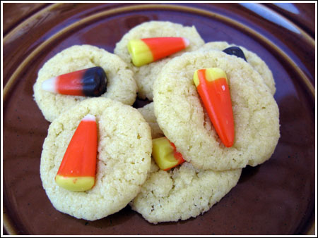 Candy Corn Sugar Cookies