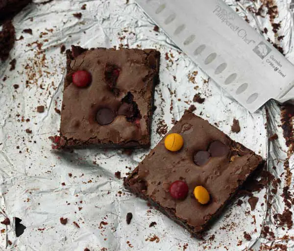 deep dark chocolate brownies like Tiff's Treats
