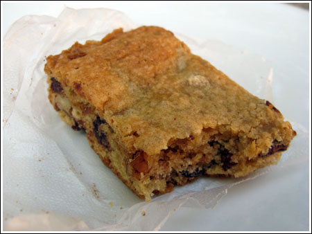 Pat's Chocolate Chip Bars