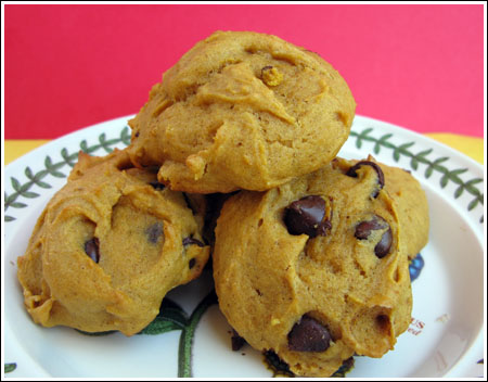 Pumpkin Cookies With Oil