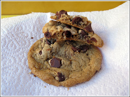 Almond Butter Chocolate Chip Cookies