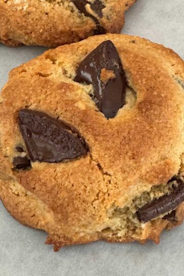 Gluten-Free Almond Butter Chocolate Chunk Cookies recipe.