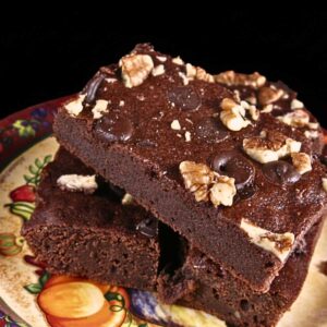 Double Chocolate Mashed Potato Brownies
