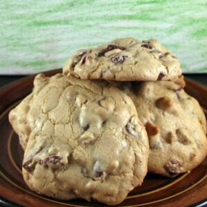 Cranberry Olive Oil Chocolate Chunk Cookies recipe