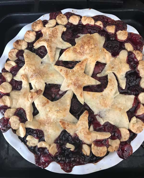 double crust cherry pie