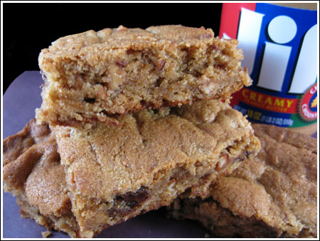 Peanut Butter Blondies