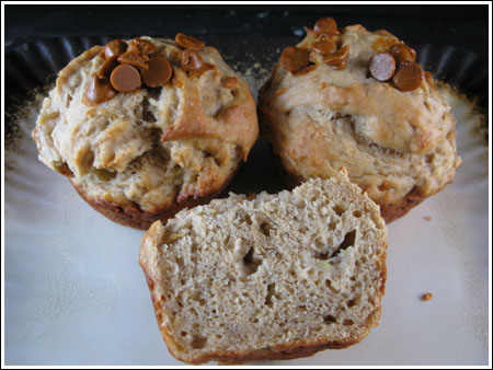 banana muffins with protein powder